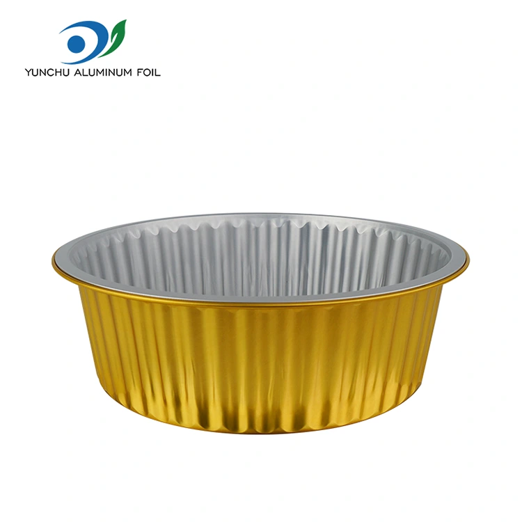 3000ml disposable round aluminyo foil container