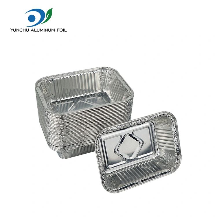 Air Fryer Baking Silver Aluminum Foil Container