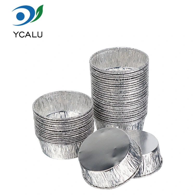 Disposable cake tray baking Silver Aluminum Foil Mga Lalagyan ng Pagkain