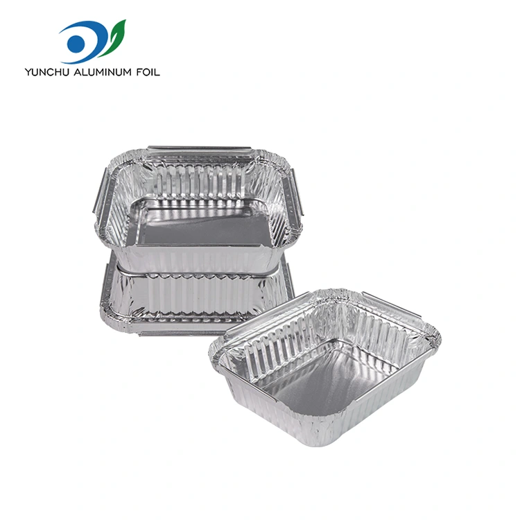 Disposable foil box barbecue pilak aluminyo foil container