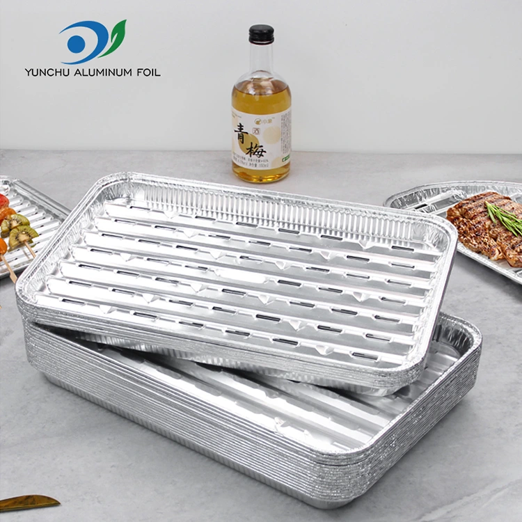 Disposable grill pan