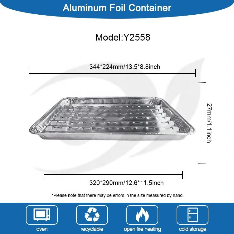 Disposable grill pan