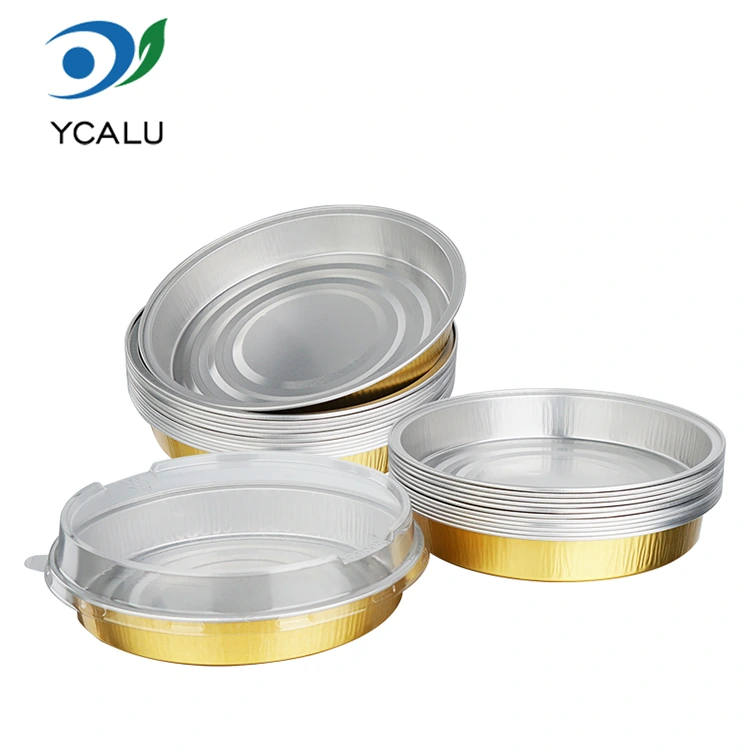 Disposable pizza pan baking Round Aluminum Foil Container