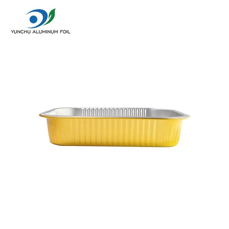 Mga Disposable Rectangular Aluminum Foil Container Para sa Food Packaging Mga Disposable Rectangular Aluminum Foil Container Para sa Food Packaging