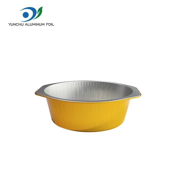 Disposable special-shaped aluminyo foil container