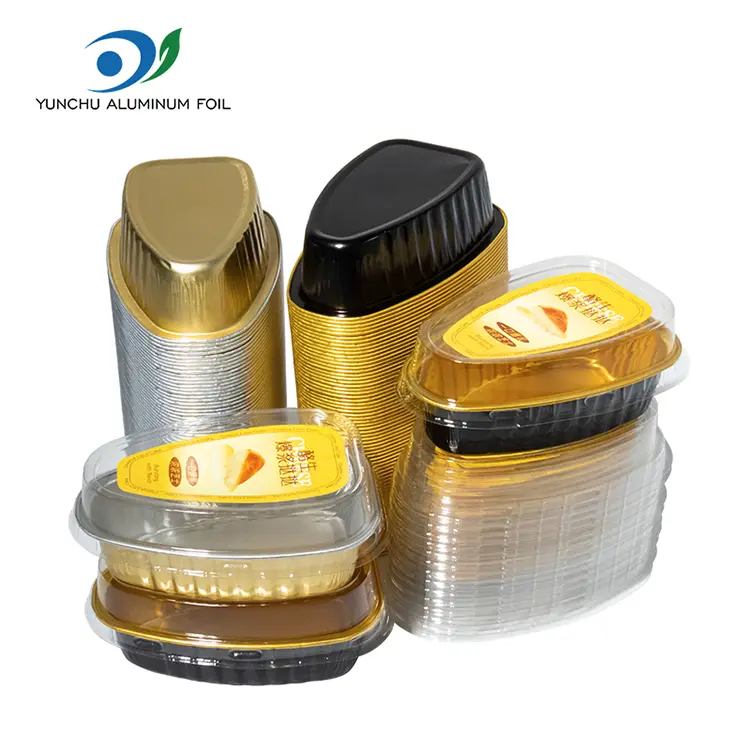 Disposable Special-Shaped Kulay Smoothwall Aluminum Foil Container