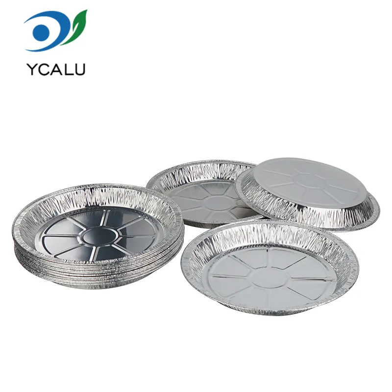 Eco-Friendly Air Fryer Oven Silver Aluminum Foil Lalagyan ng Pagkain