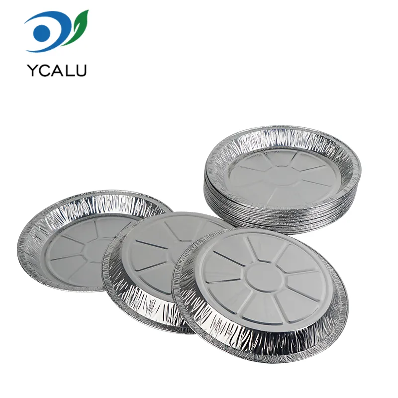 Eco-Friendly Air Fryer Oven Silver Aluminum Foil Lalagyan ng Pagkain