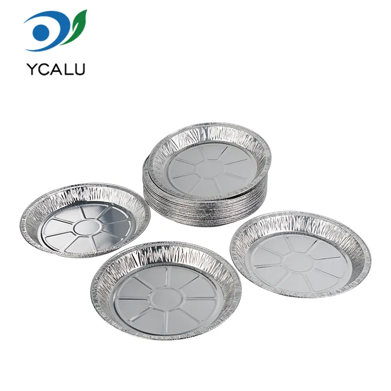 Eco-Friendly Air Fryer Oven Silver Aluminum Foil Lalagyan ng Pagkain