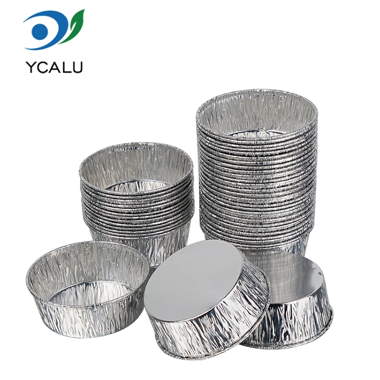 Food Grade Aluminum Foil Cake Pans Para sa Baking At Cake Packaging