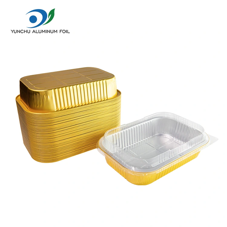 Heavy Duty Aluminum Food Container Para sa Takeout At Paghahatid ng Pagkain