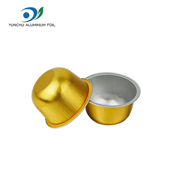 Heavy Duty Round Foil Food Container Para sa Paggamit ng Oven At Catering