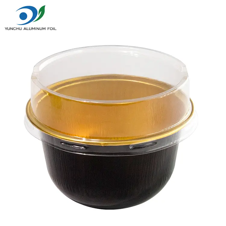 Mabigat na Tungkulin na Round Smooth Aluminum Foil Container Mabigat na Tungkulin na Round Smooth Aluminum Foil Container