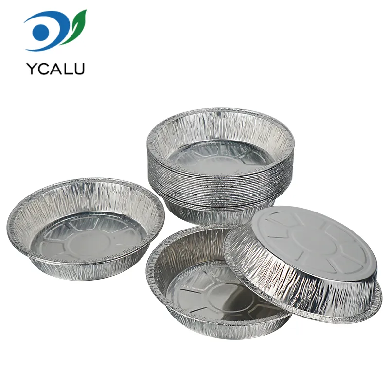 Mga Disposable Silver Aluminum Foil Container para sa Pagbe-bake Mga Disposable Silver Aluminum Foil Container para sa Pagbe-bake
