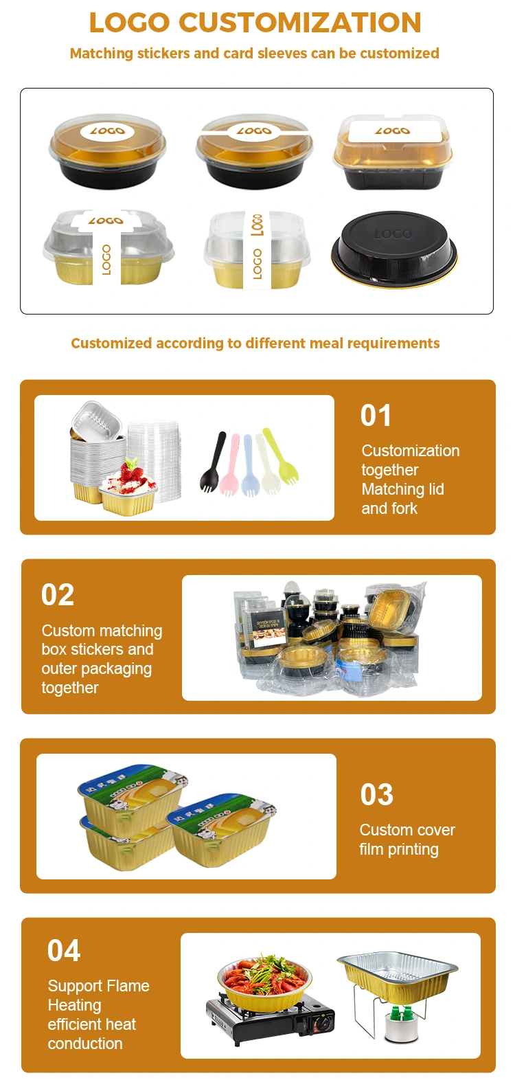 Round air fryer baking tray Silver Aluminum Foil Containers