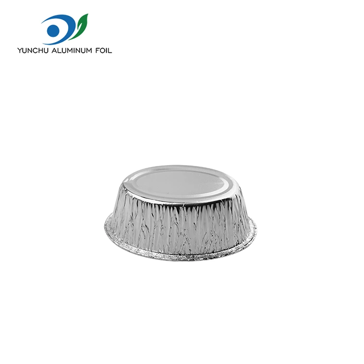 Oval steamed cake pilak aluminyo foil food container