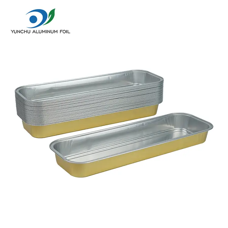 Rectangular Bread Smoothwall Aluminum Foil Container