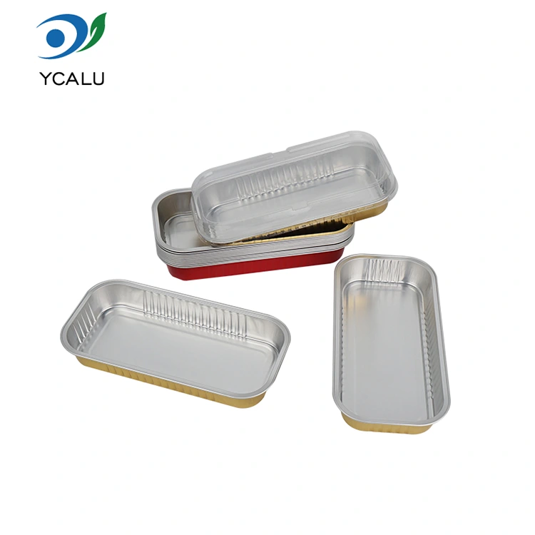 Rectangular Golden Bake Smoothwall Aluminum Foil Container Rectangular Golden Bake Smoothwall Aluminum Foil Container