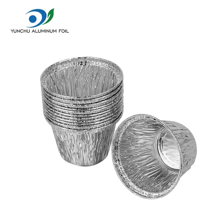Round Aluminum Foil Cake Mould para sa Air Fryer Baking