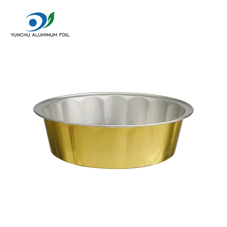 Lumalaban sa baking smoothwall aluminyo foil container
