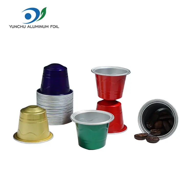 Silicone-seal-free na walang laman na kapsula ng kape