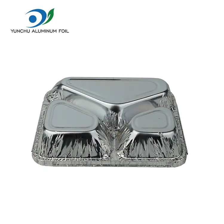 Espesyal na Hugis na Aluminum Foil Takeaway Container Para sa Food Packaging