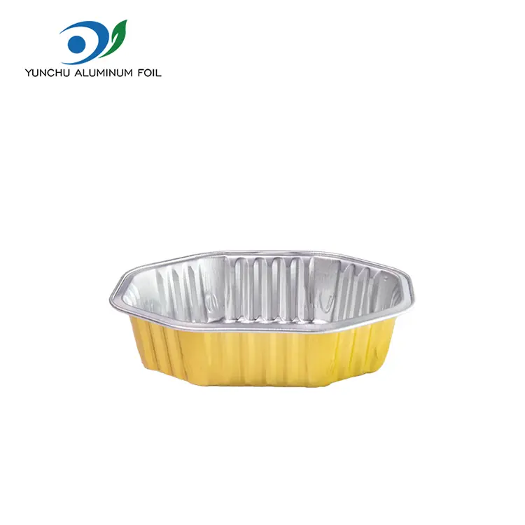 Espesyal na hugis cake cup smoothwall aluminyo foil container